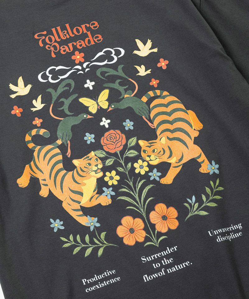 rehacer(レアセル)】Flower Parade Wide TEE Tシャツ(88262000005