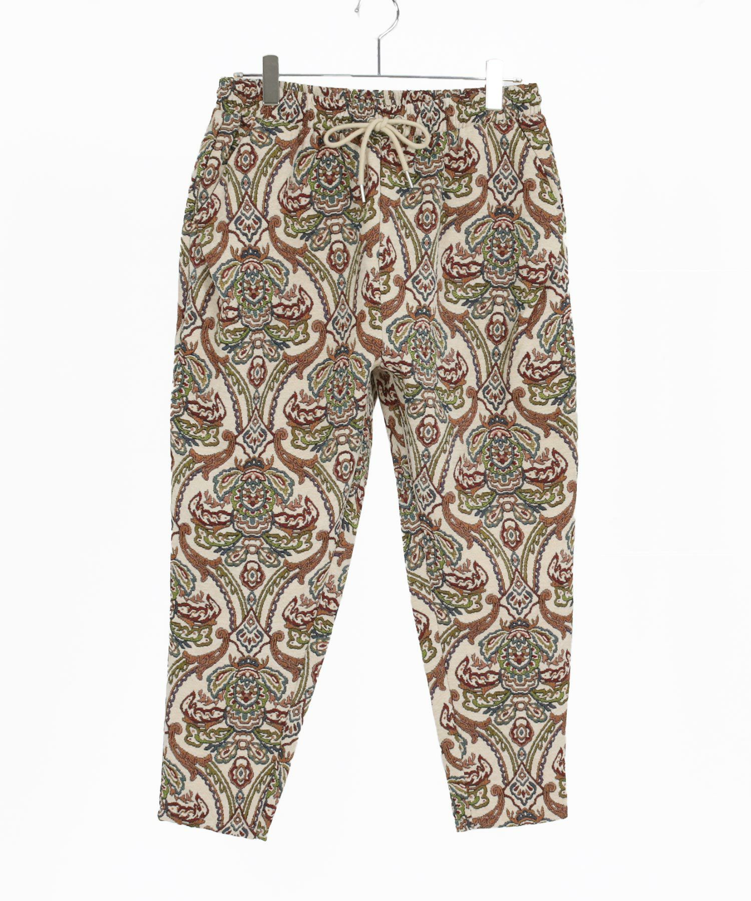 CAMBIO(カンビオ)】 Antique Motif Gobelin Balloon Pants バルーン