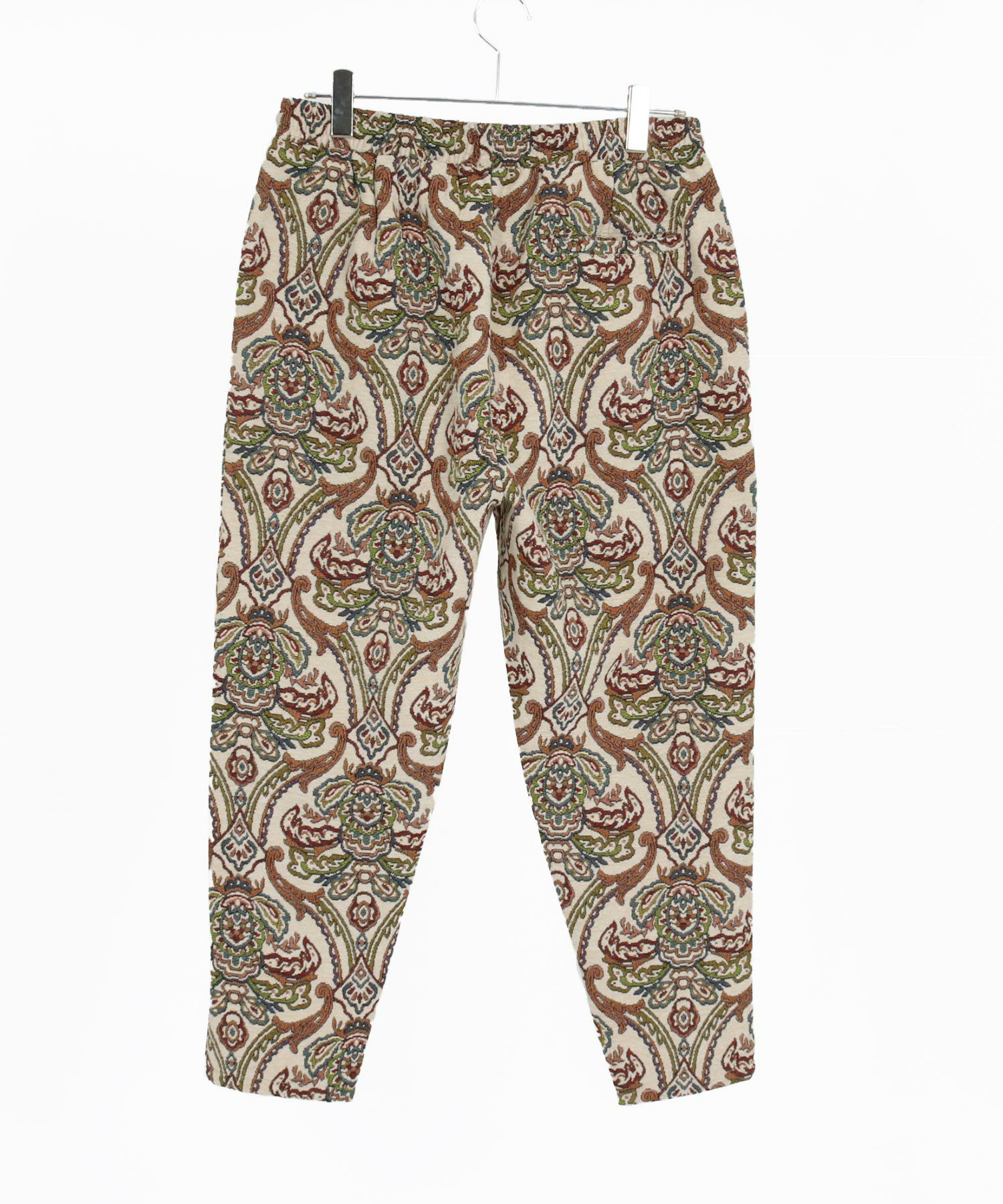 CAMBIO(カンビオ)】 Antique Motif Gobelin Balloon Pants バルーン