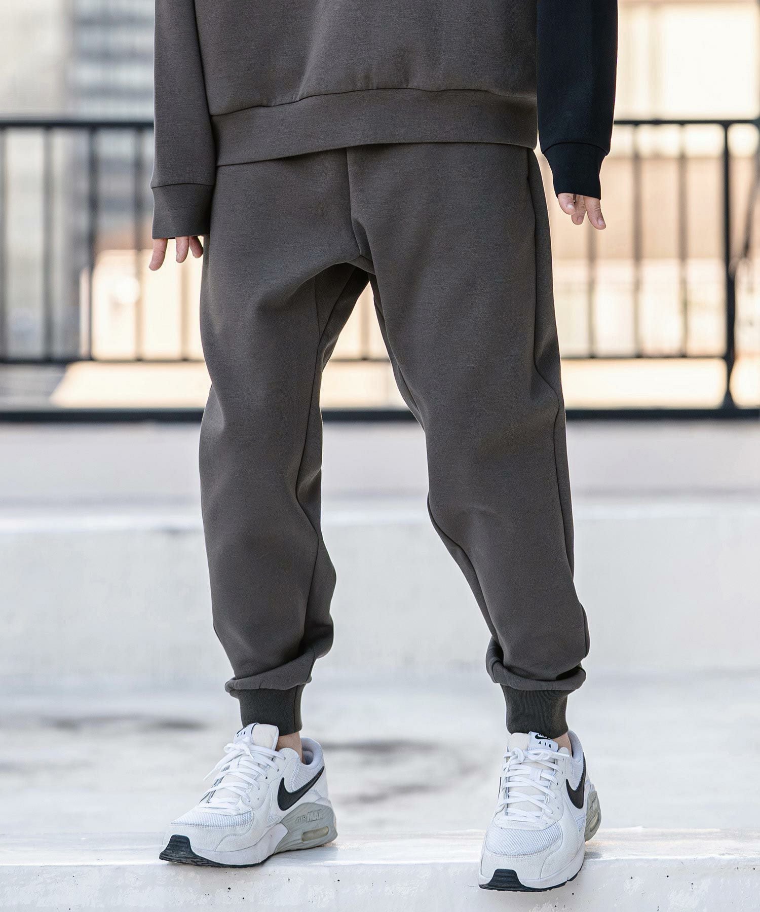 CAMBIO(カンビオ)】Cardboard Knit Jogger Pants ジョガーパンツ