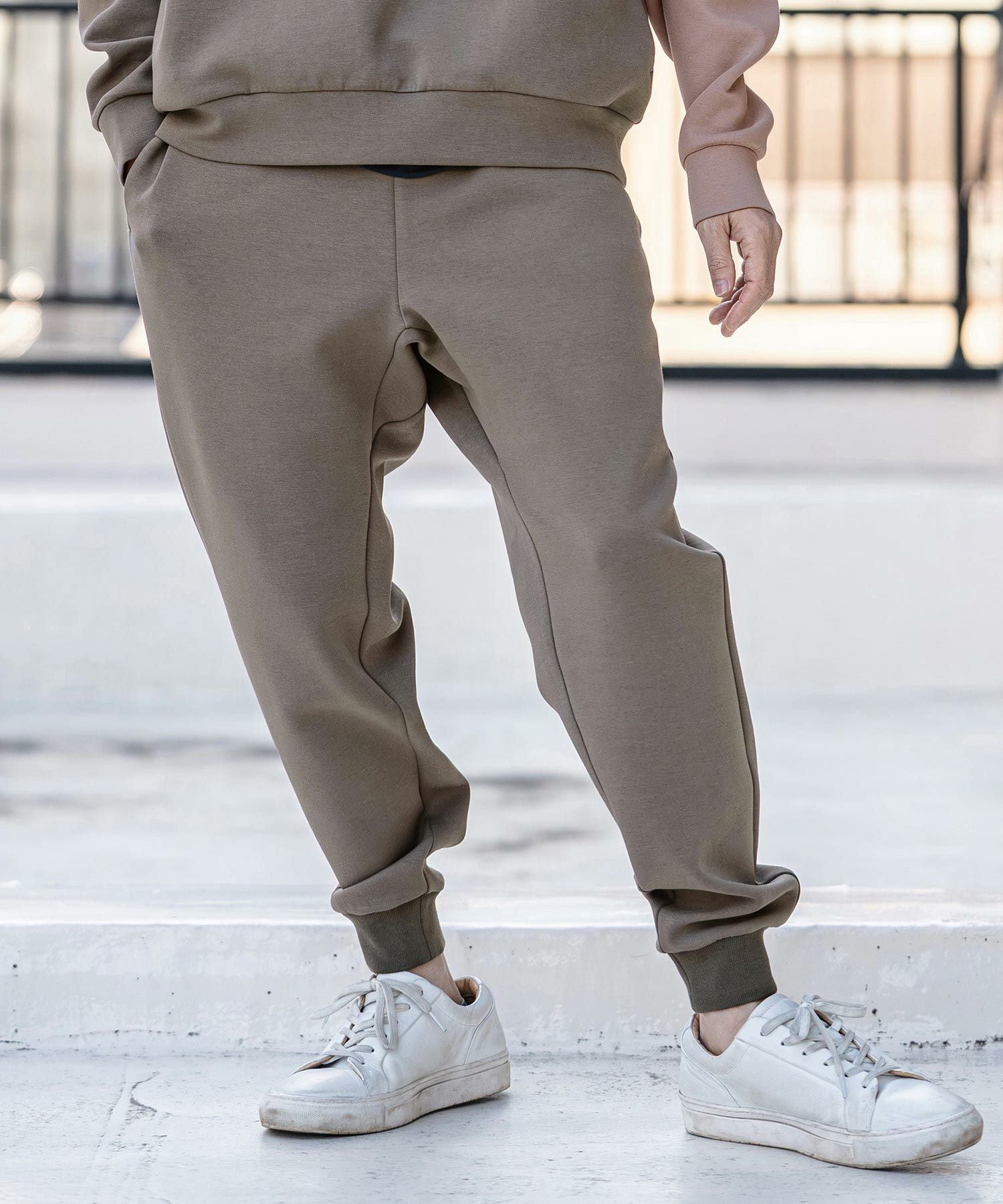 CAMBIO(カンビオ)】Cardboard Knit Jogger Pants ジョガーパンツ