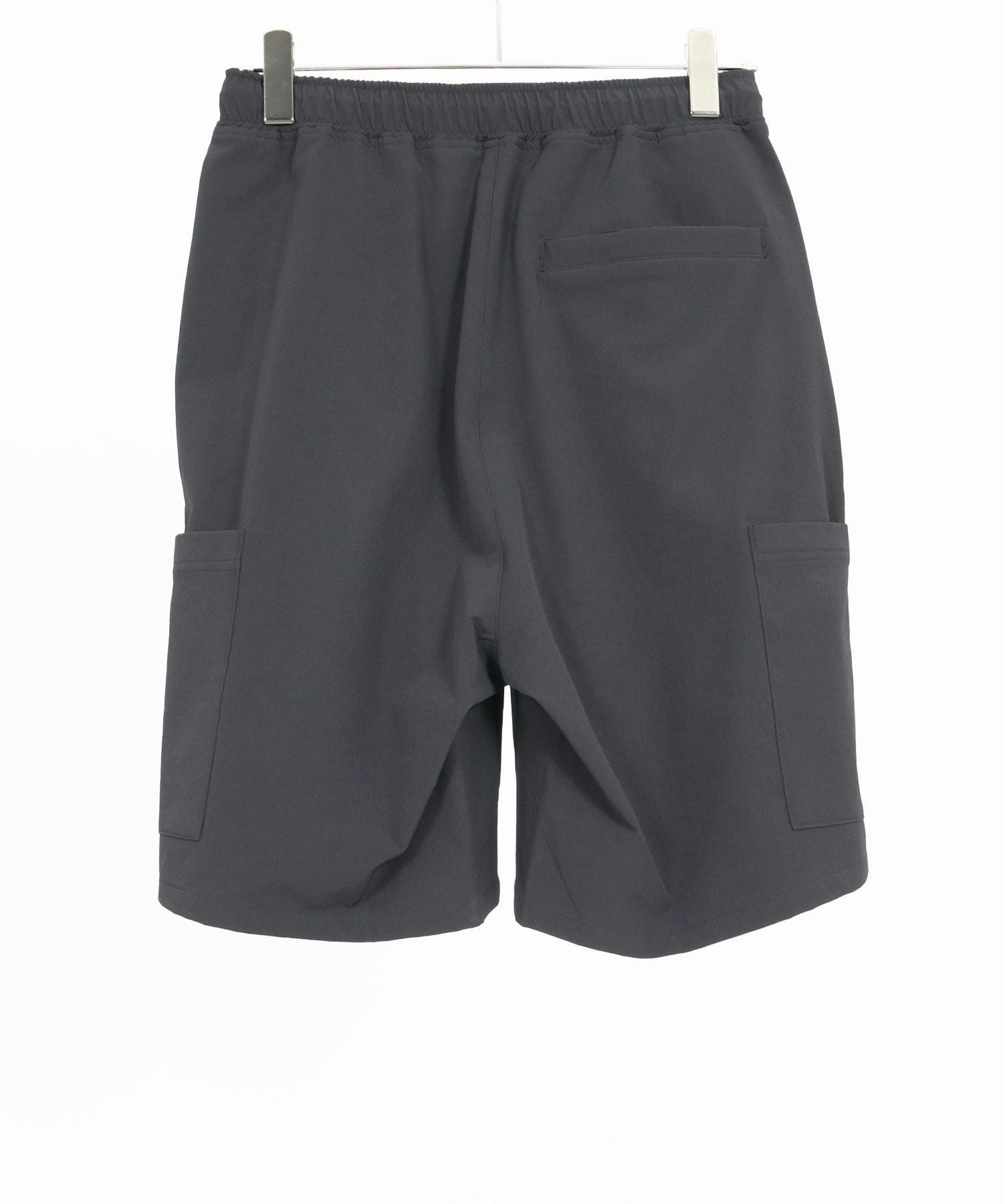 CAMBIO Glimclap ハーフパンツ チャコール Mサイズ CAMBIO(カンビオ)】stretch Nylon Short Pants ナイロンショートパンツ