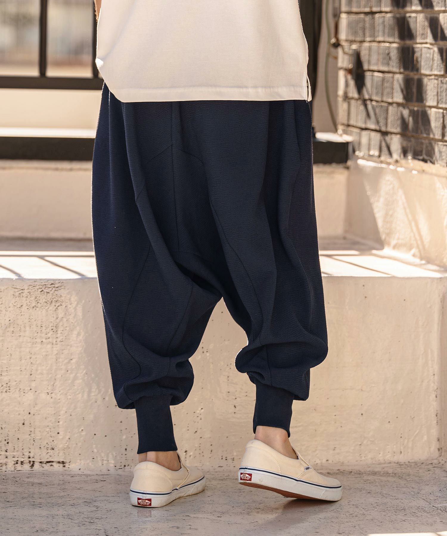 CAMBIO(カンビオ)】Sarouel Jogger Pants サルエルジョガーパンツ
