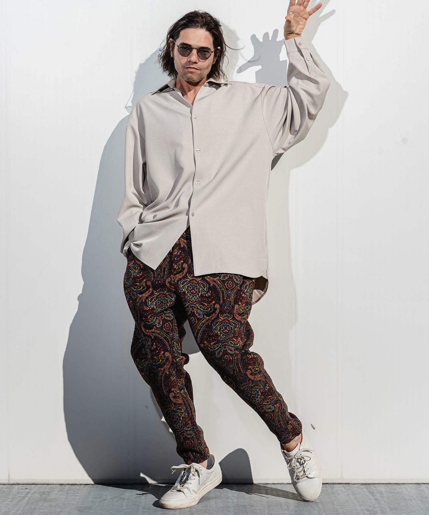 CAMBIO(カンビオ)】Long Length Shirts ロングシャツ(S64426cmb