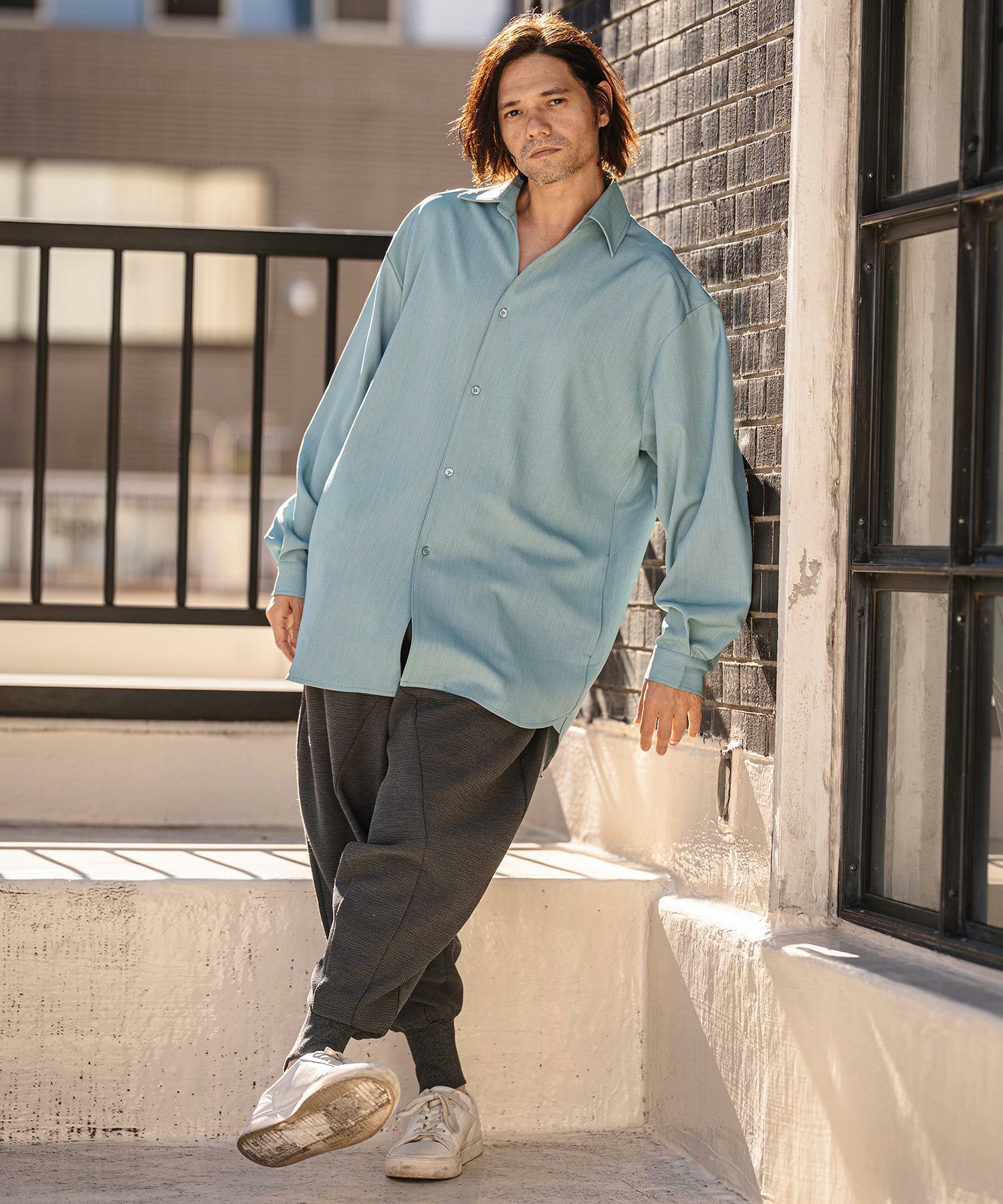 CAMBIO(カンビオ)】Long Length Shirts ロングシャツ(S64426cmb
