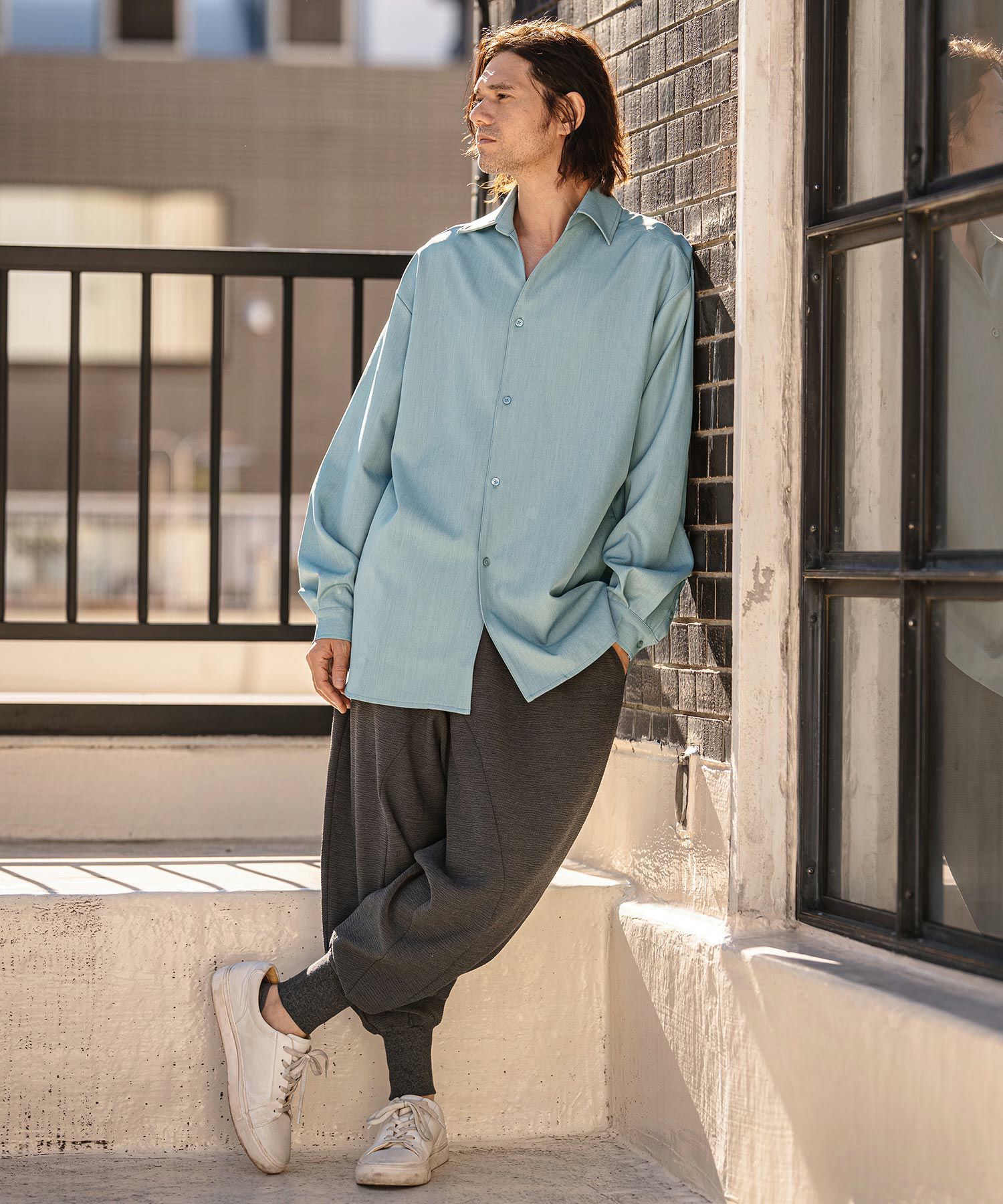 CAMBIO(カンビオ)】Long Length Shirts ロングシャツ(S64426cmb