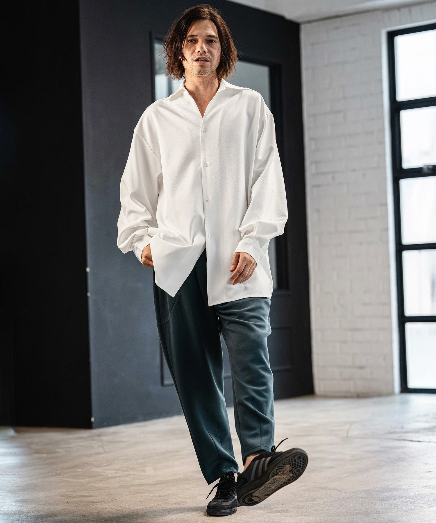 CAMBIO(カンビオ)】Long Length Shirts ロングシャツ(S64426cmb