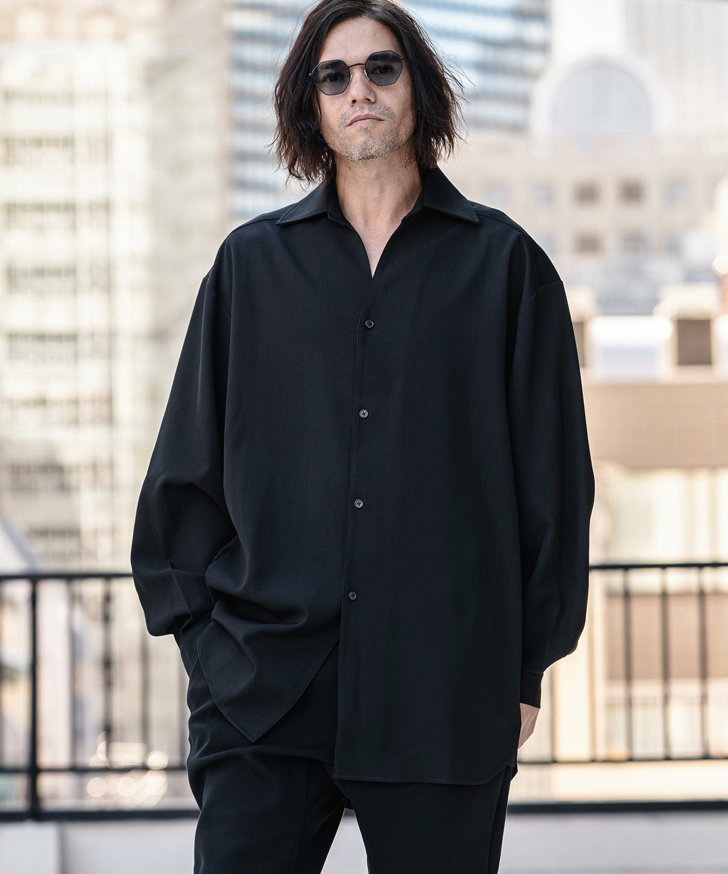 CAMBIO(カンビオ)】Long Length Shirts ロングシャツ(S64426cmb