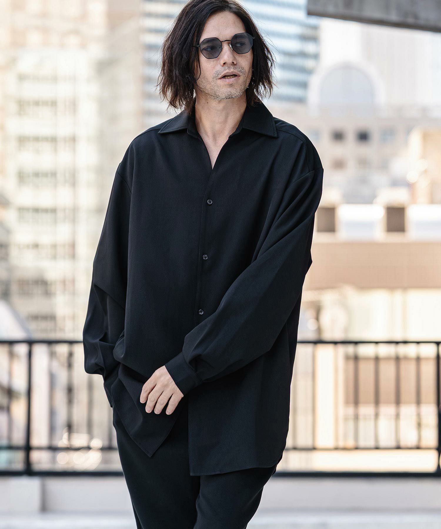 CAMBIO(カンビオ)】Long Length Shirts ロングシャツ(S64426cmb