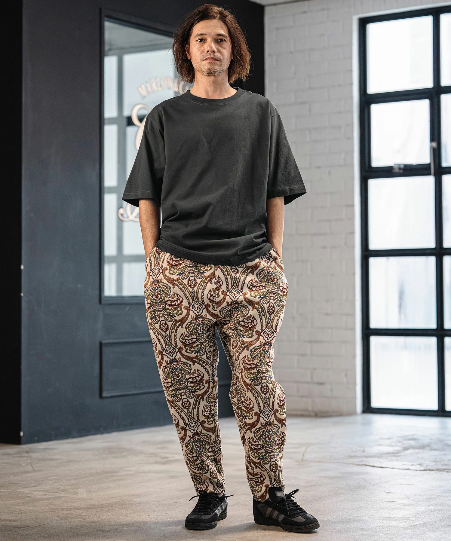 CAMBIO(カンビオ)】Tight Tension Over Size Half Sleeve Tee オーバー