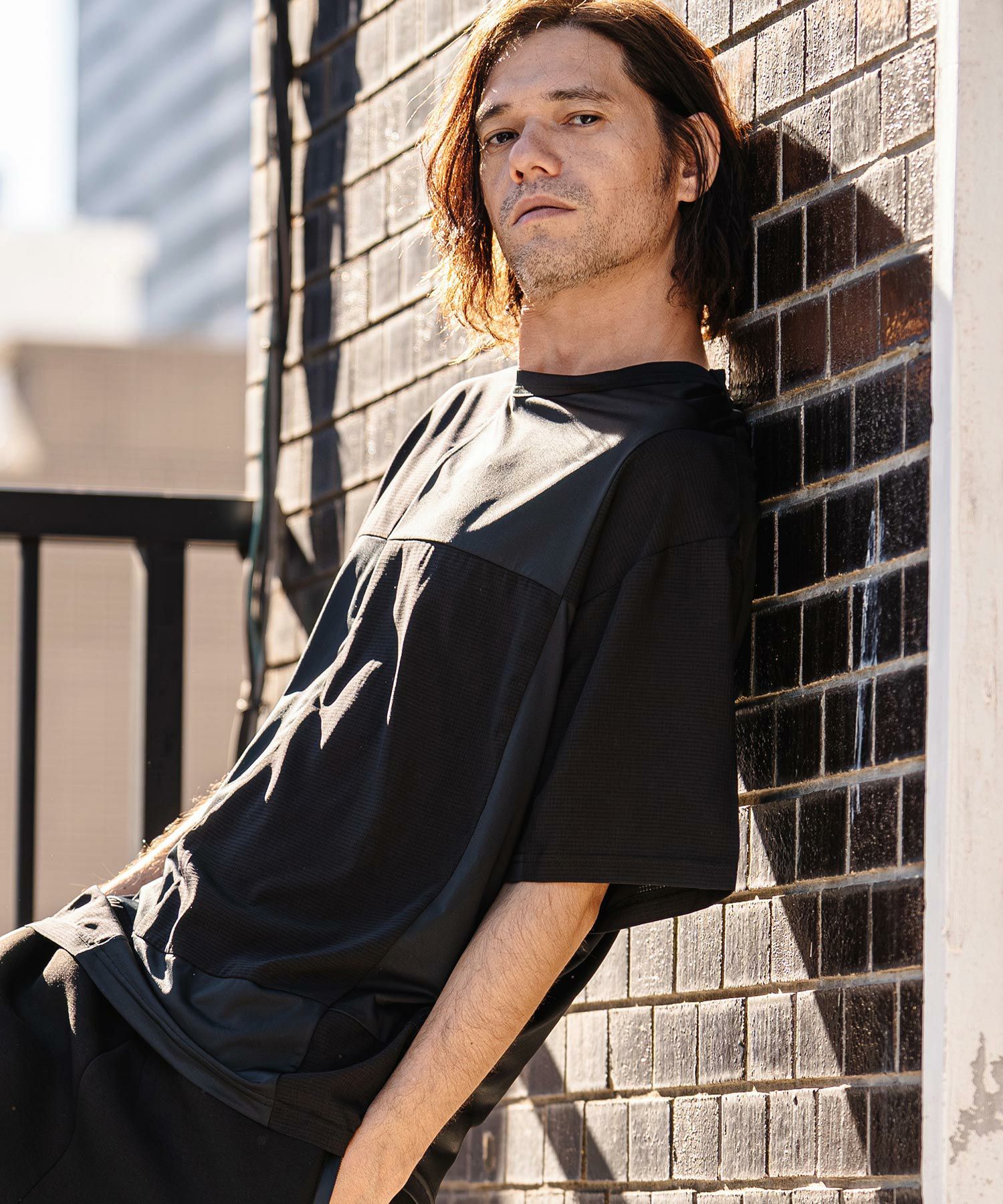 50%OFF【CAMBIO(カンビオ)】Mixed Material Vertical and Horizontal