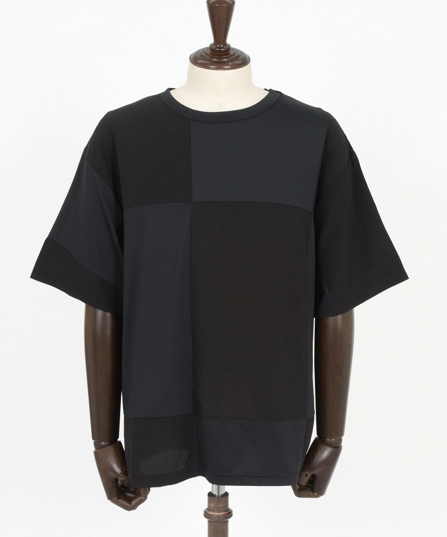 50%OFF【CAMBIO(カンビオ)】Mixed Material Vertical and Horizontal