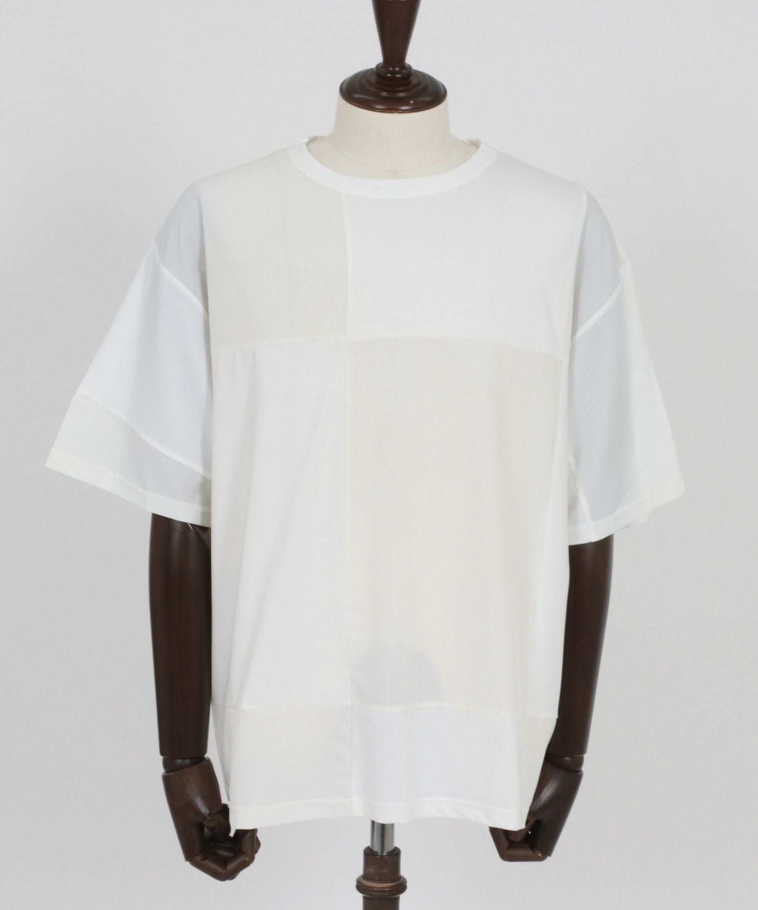 50%OFF【CAMBIO(カンビオ)】Mixed Material Vertical and Horizontal