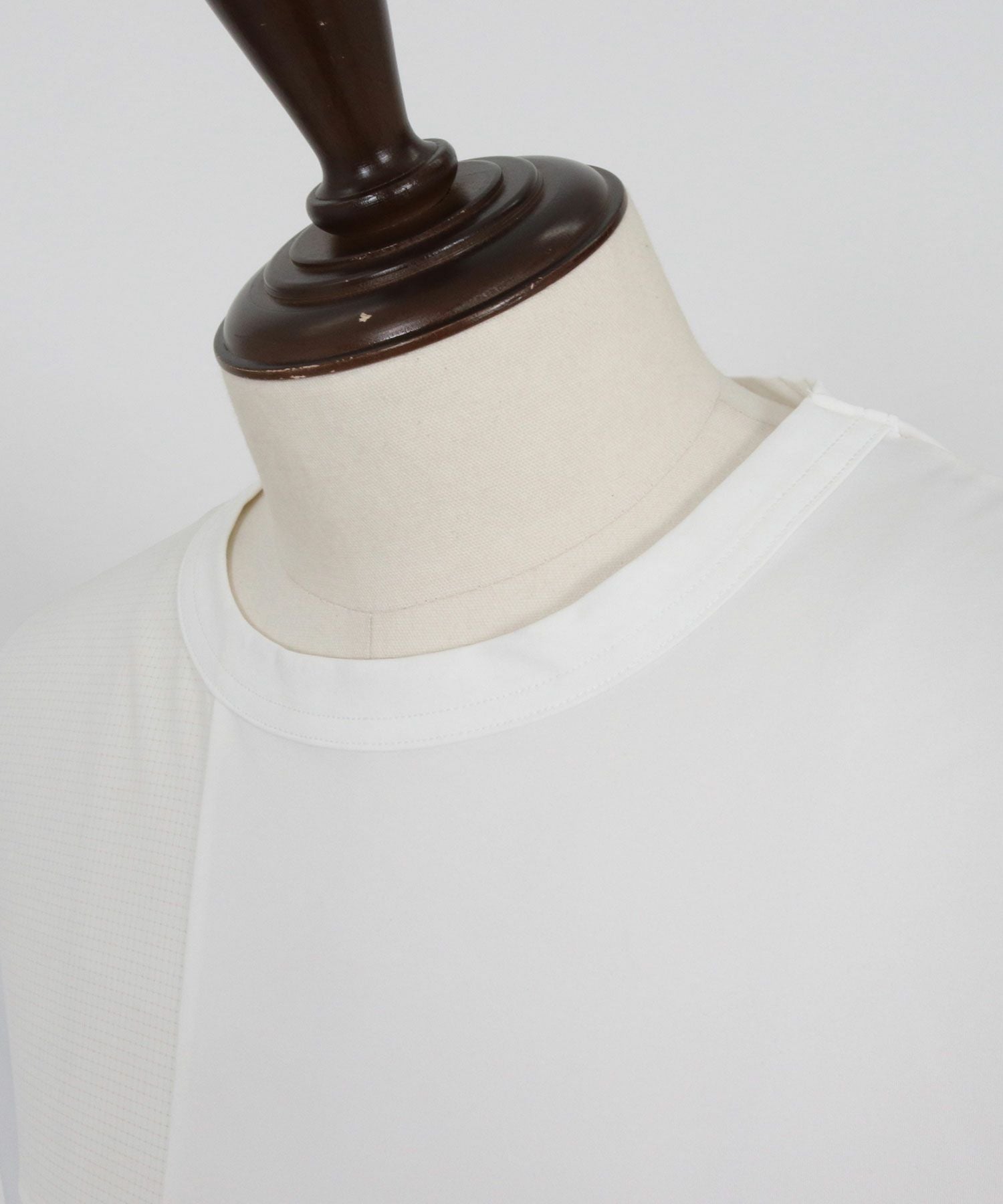 CAMBIO(カンビオ)】Mixed Material Vertical and Horizontal Patchwork
