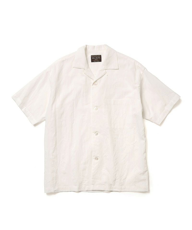 MROLIVE(ミスターオリーブ)】 C-L PANAMA STRIPES -SHORT-S OPEN