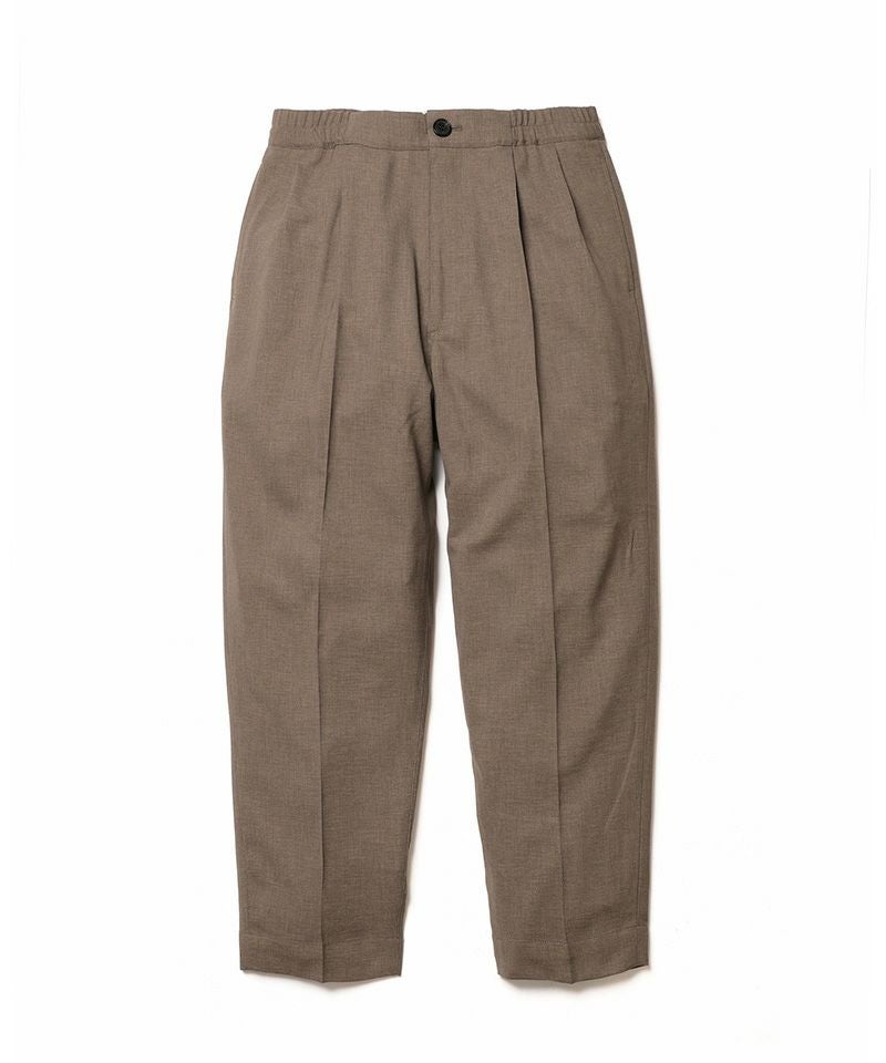 MROLIVE(ミスターオリーブ)】 POLYESTER HEMP -RELAX TAPERED EASY