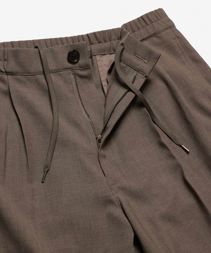 MROLIVE(ミスターオリーブ)】 POLYESTER HEMP -RELAX TAPERED EASY