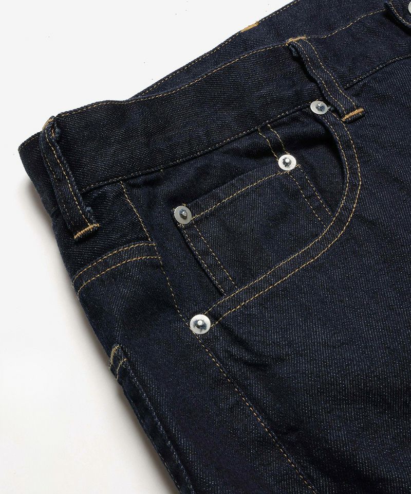 MROLIVE(ミスターオリーブ)】 RINSE WASH 8oz DENIM -WASHED WIDE