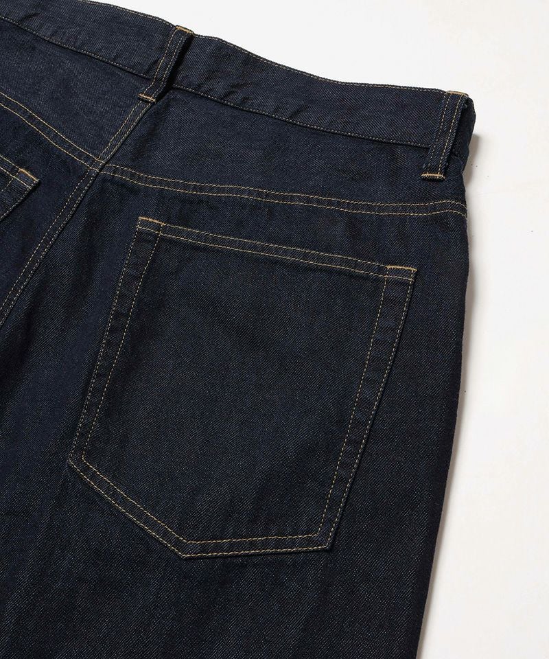 MROLIVE(ミスターオリーブ)】 RINSE WASH 8oz DENIM -WASHED WIDE