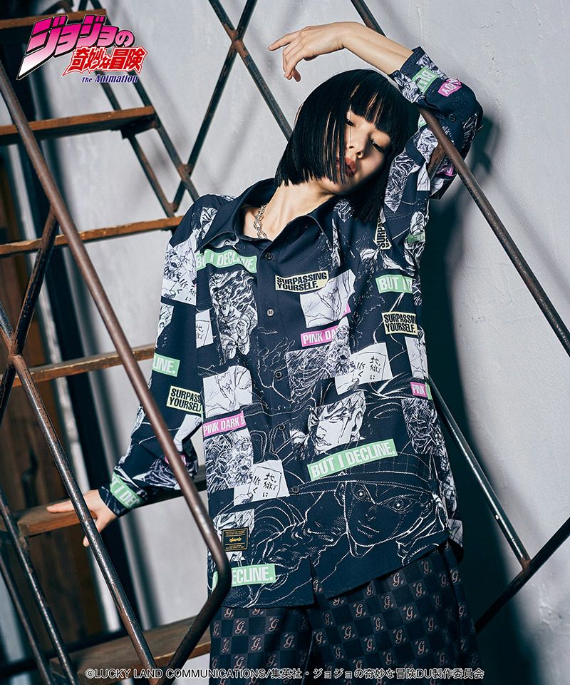 glamb(グラム)】Rohan Kishibe Shirt シャツ(GB0126-JJ05) | CAMBIO