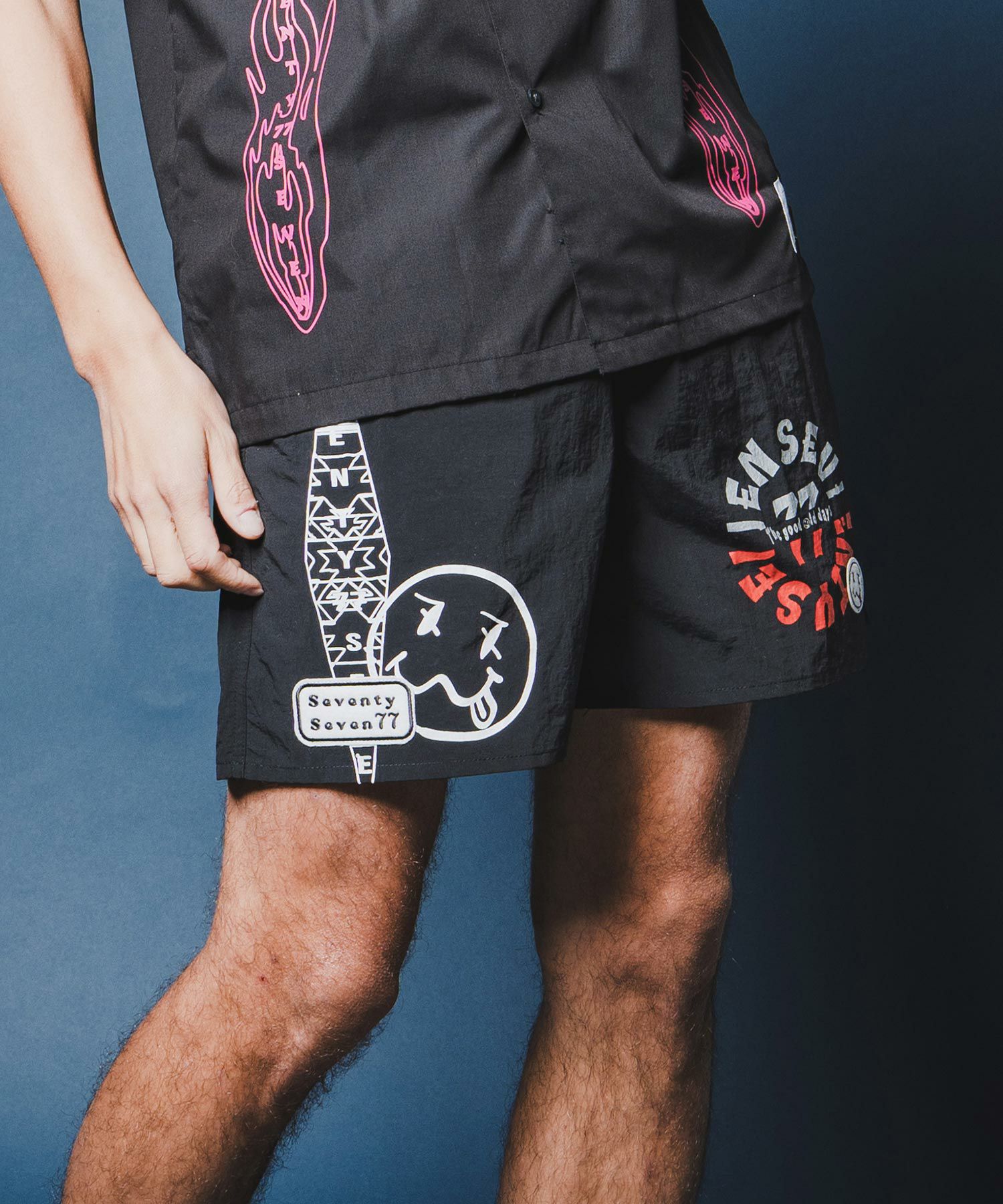 ショートパンツ 一部サイズカラー予約販売6月下旬～7月上旬入荷】【seventy seven