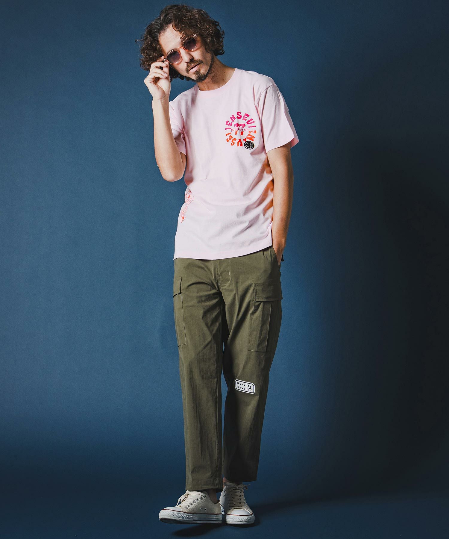 seventy seven(セブンティセブン)】middle onz S-S t-shirts (old days