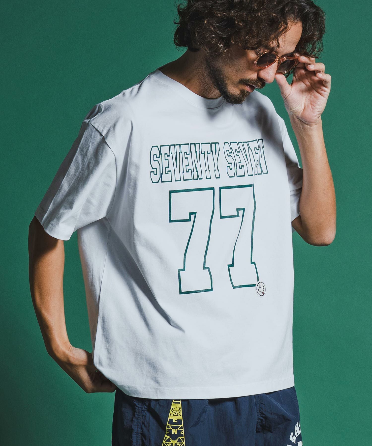 seventy seven(セブンティセブン)】middle onz S-S fine box t-shirt