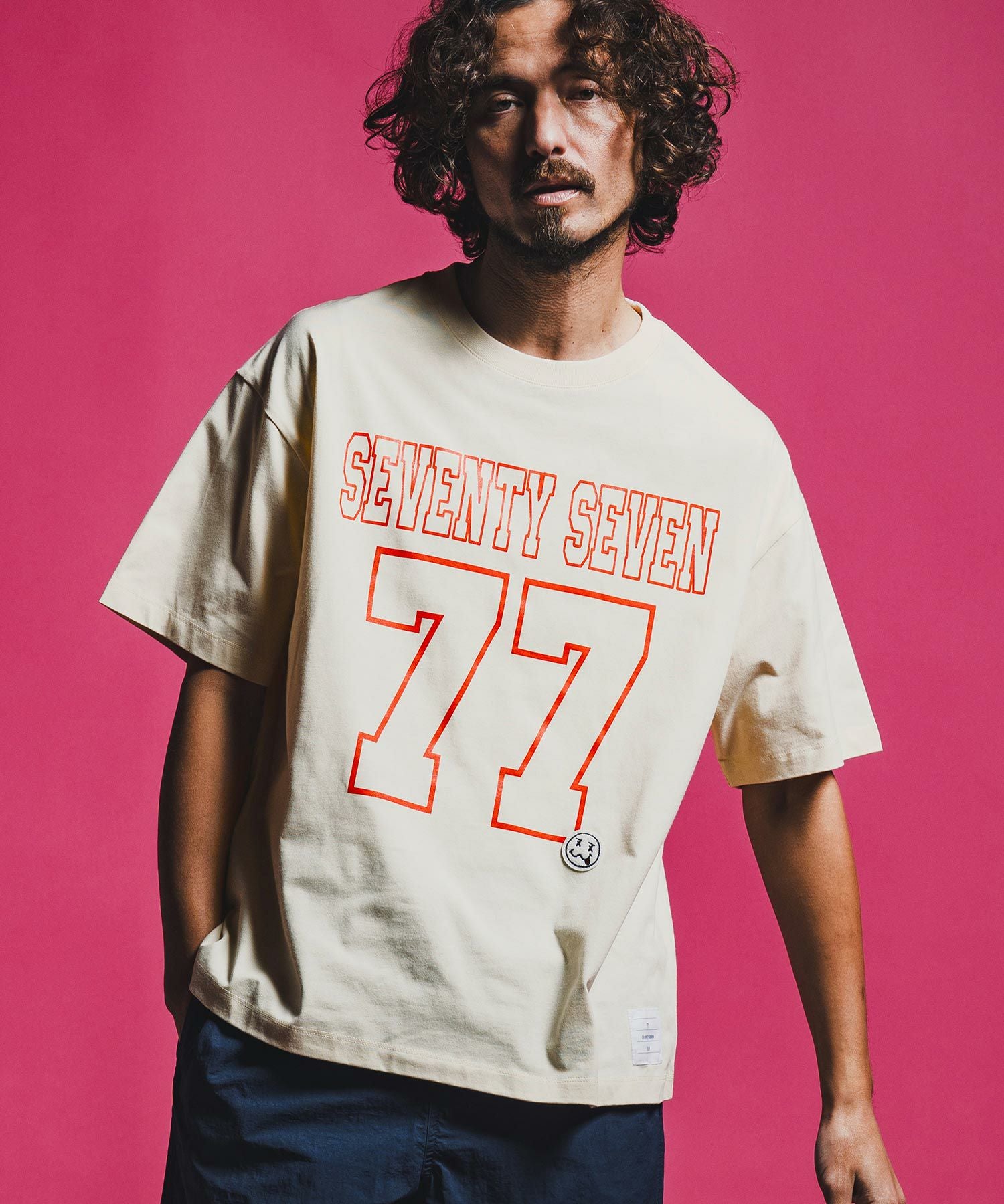 seventy seven(セブンティセブン)】middle onz S-S fine box t-shirt