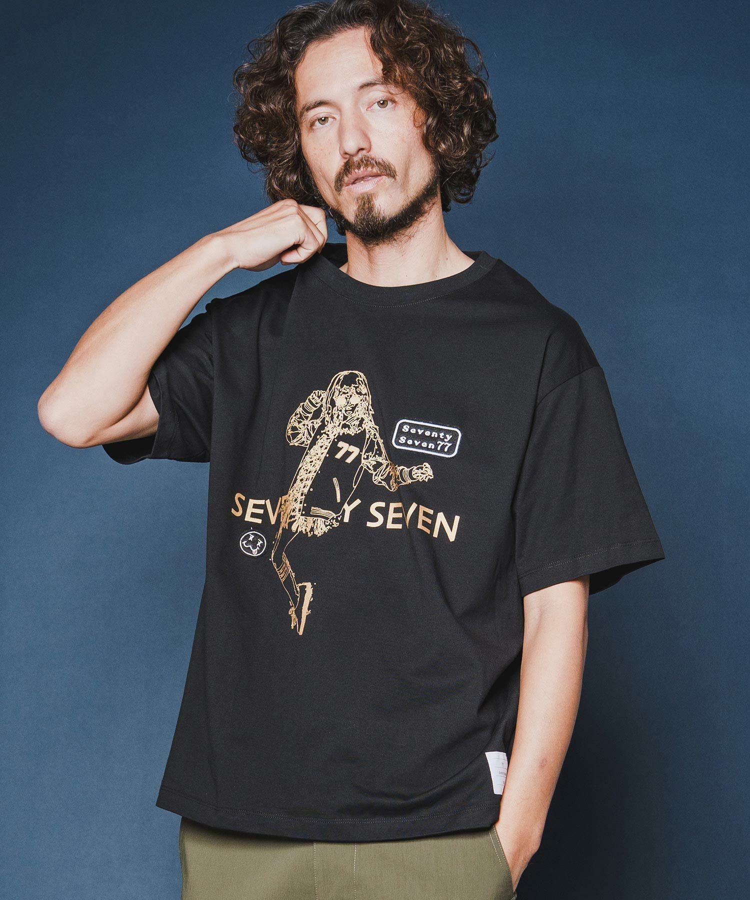 seventy seven(セブンティセブン)】middle onz S-S fine box t-shirt