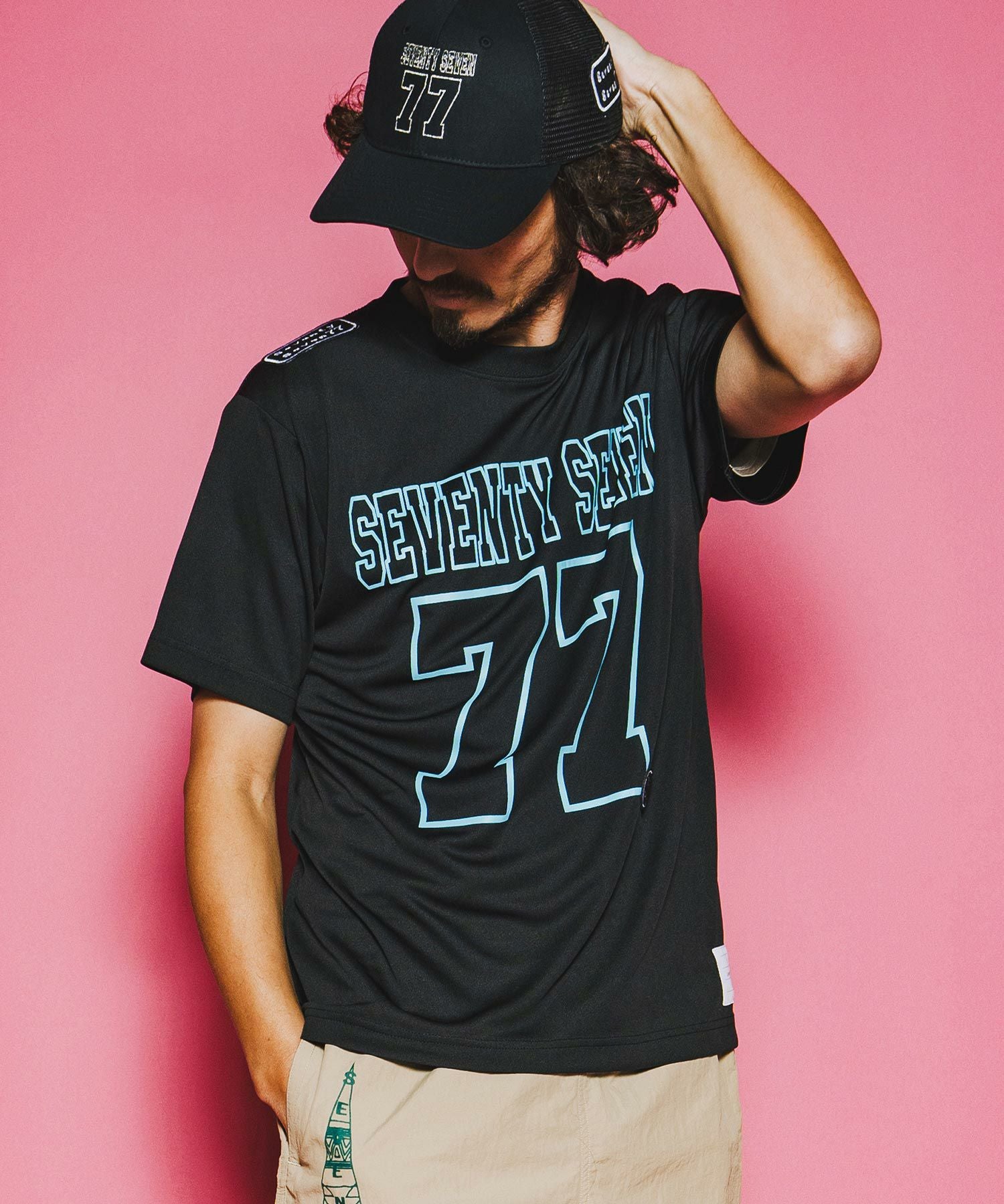 seventy seven(セブンティセブン)】light onz S-S dry t-shirt
