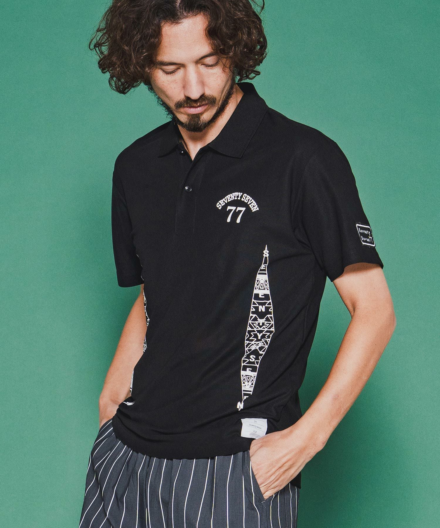 seventy seven(セブンティセブン)】light onz dry polo shirt (26S