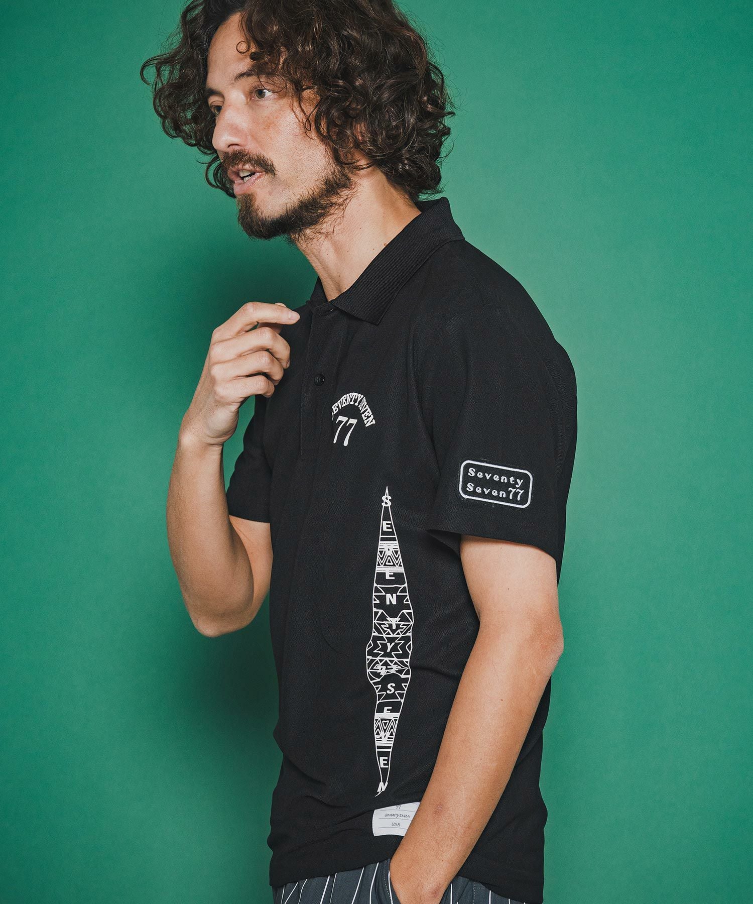 seventy seven(セブンティセブン)】light onz dry polo shirt (26S