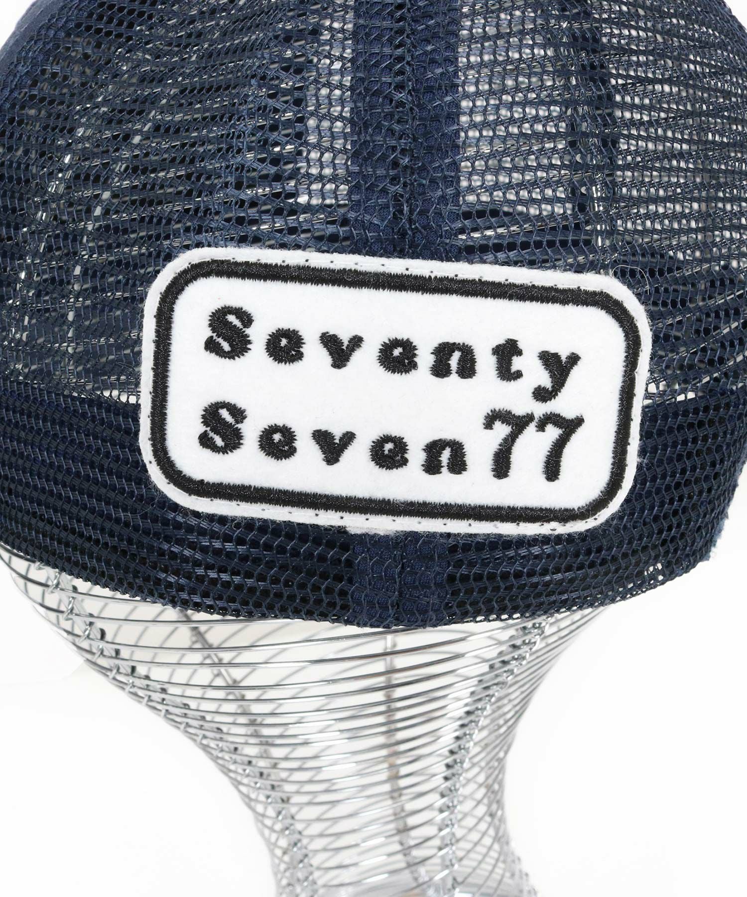 always メッシュキャップ seventy seven(セブンティセブン)】embroidery mesh cap (77number