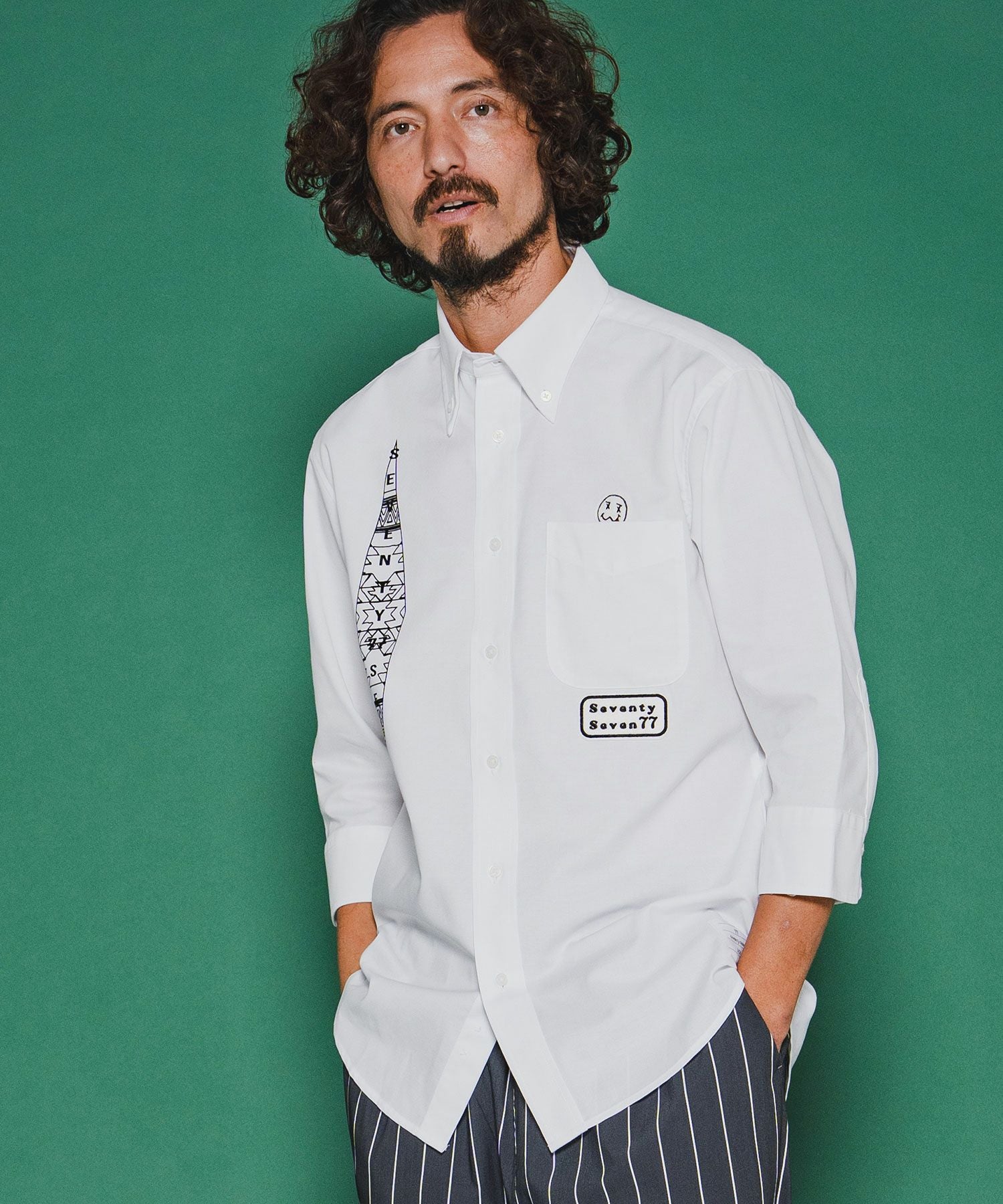 710　ポロシャツ seventy seven(セブンティセブン)】light onz dry polo shirt (26S