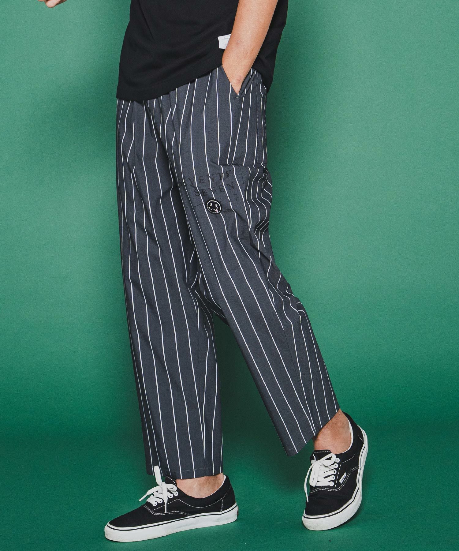 seventy seven(セブンティセブン)】denim jersey short pants ニット
