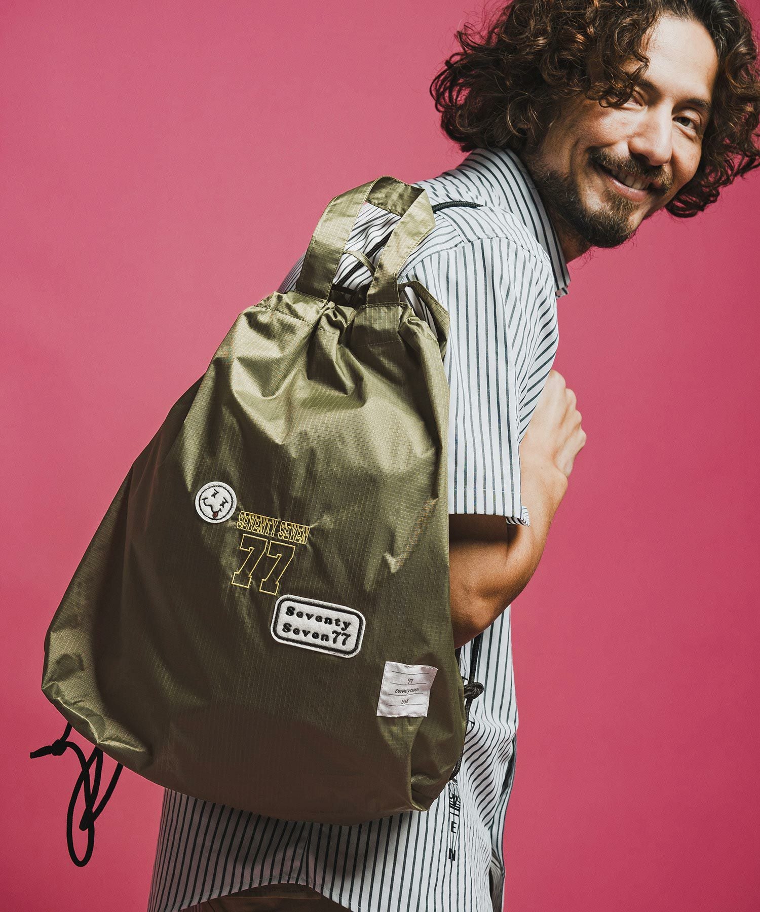 エニードープ　ナックナック seventy seven(セブンティセブン)】nylon knapsack (26S) ナップサック