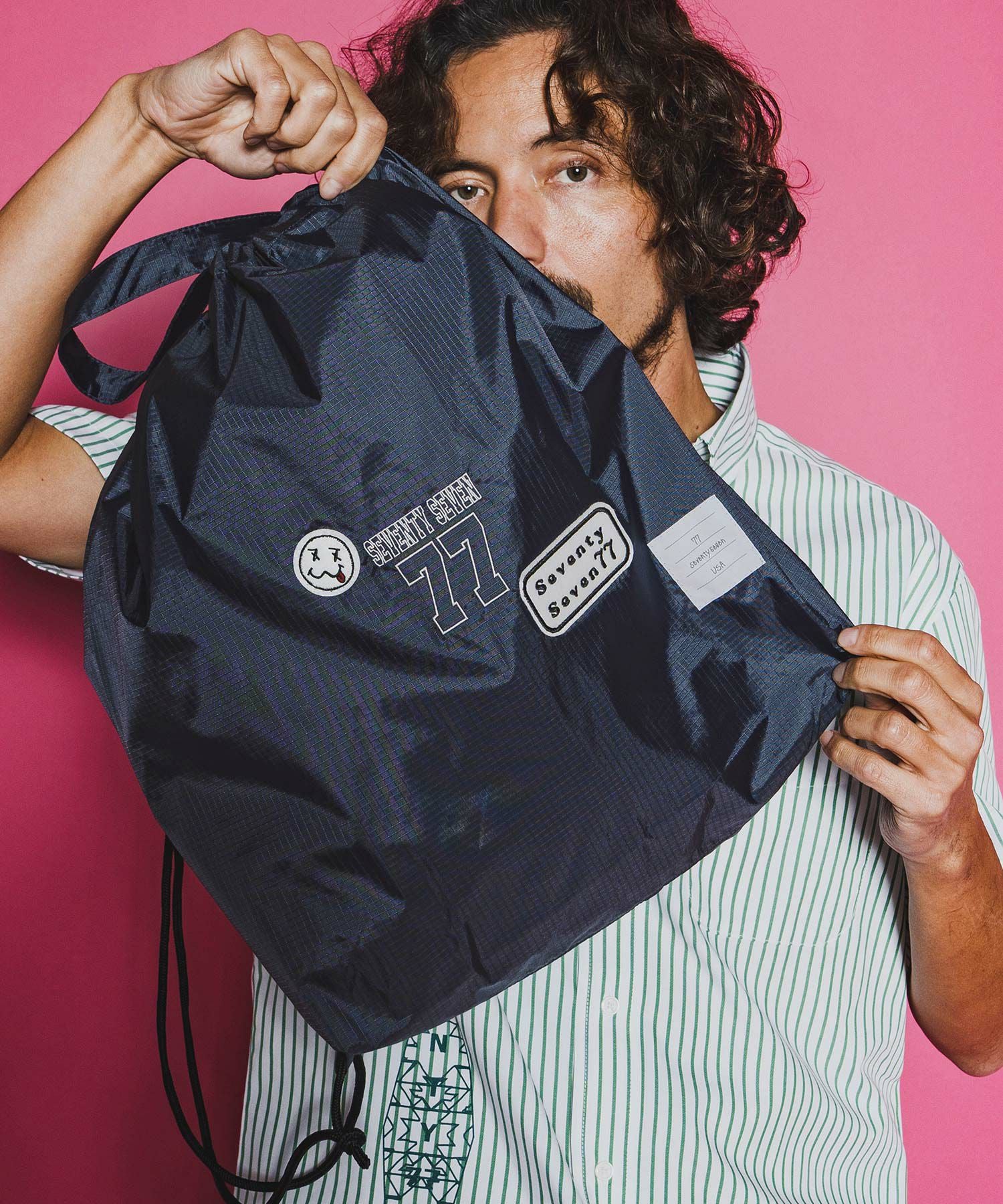 seventy seven(セブンティセブン)】nylon knapsack (26S) ナップサック