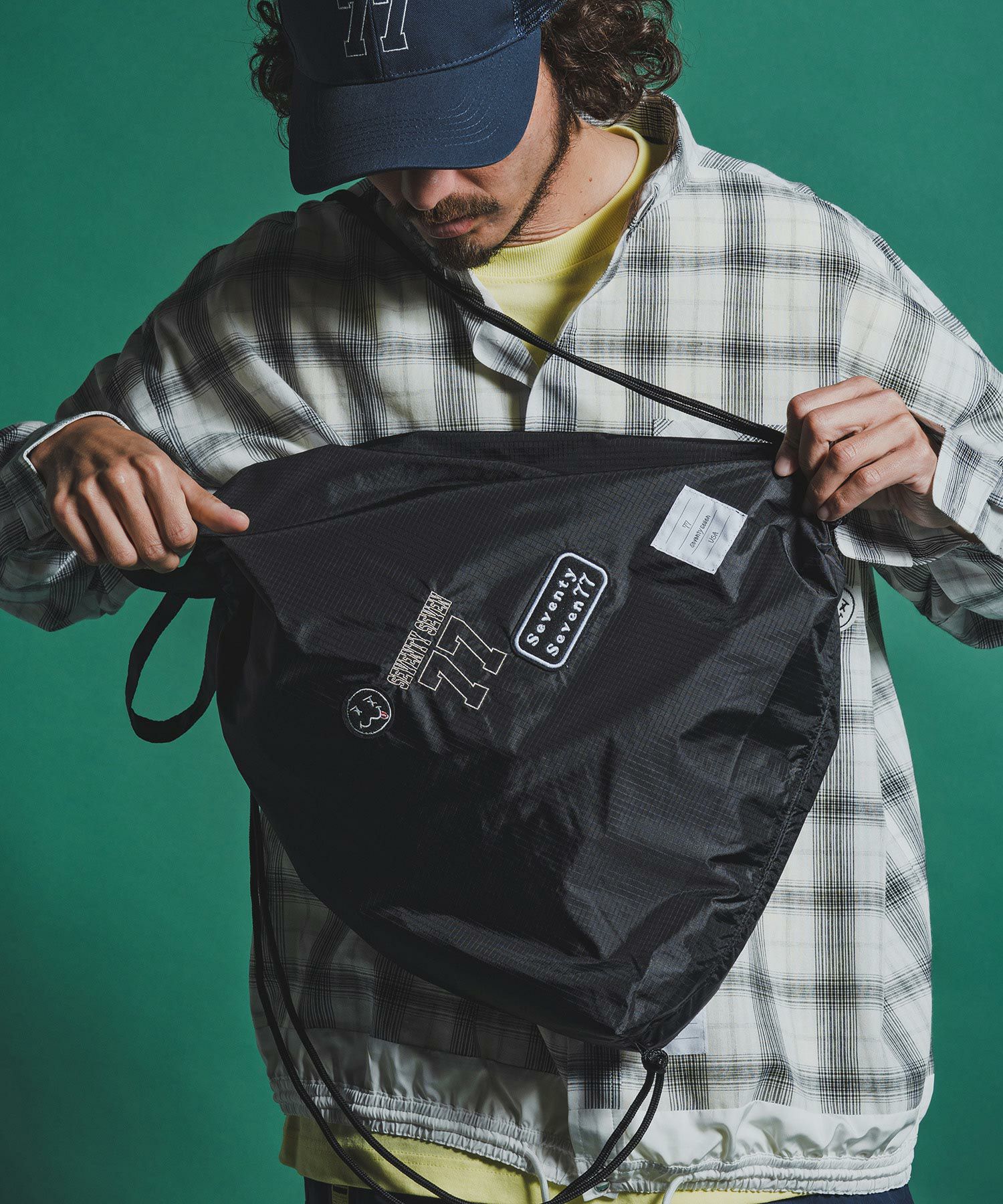 seventy seven(セブンティセブン)】nylon knapsack (26S) ナップサック