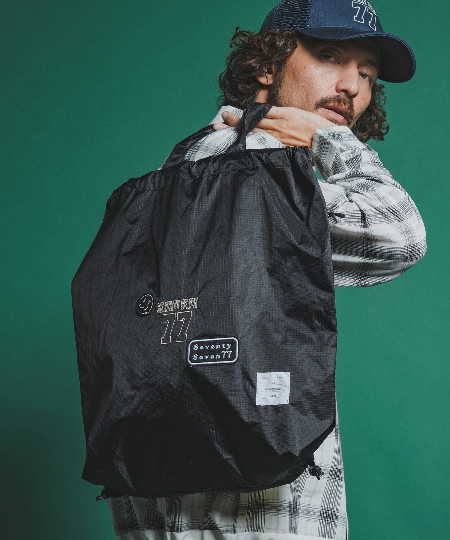 seventy seven(セブンティセブン)】nylon knapsack (26S) ナップサック