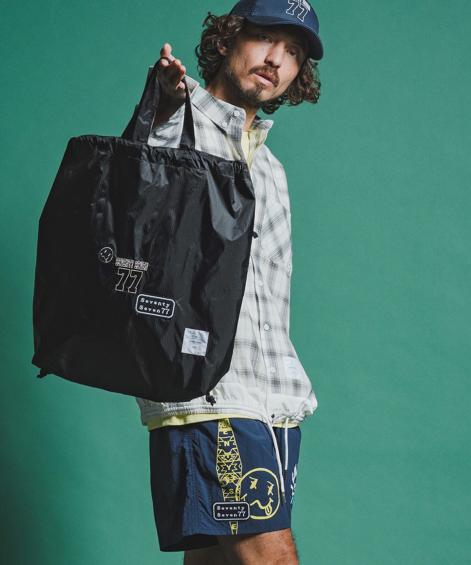 seventy seven(セブンティセブン)】nylon knapsack (26S) ナップサック