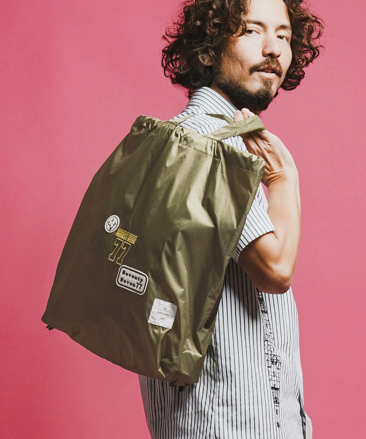seventy seven(セブンティセブン)】nylon knapsack (26S) ナップサック