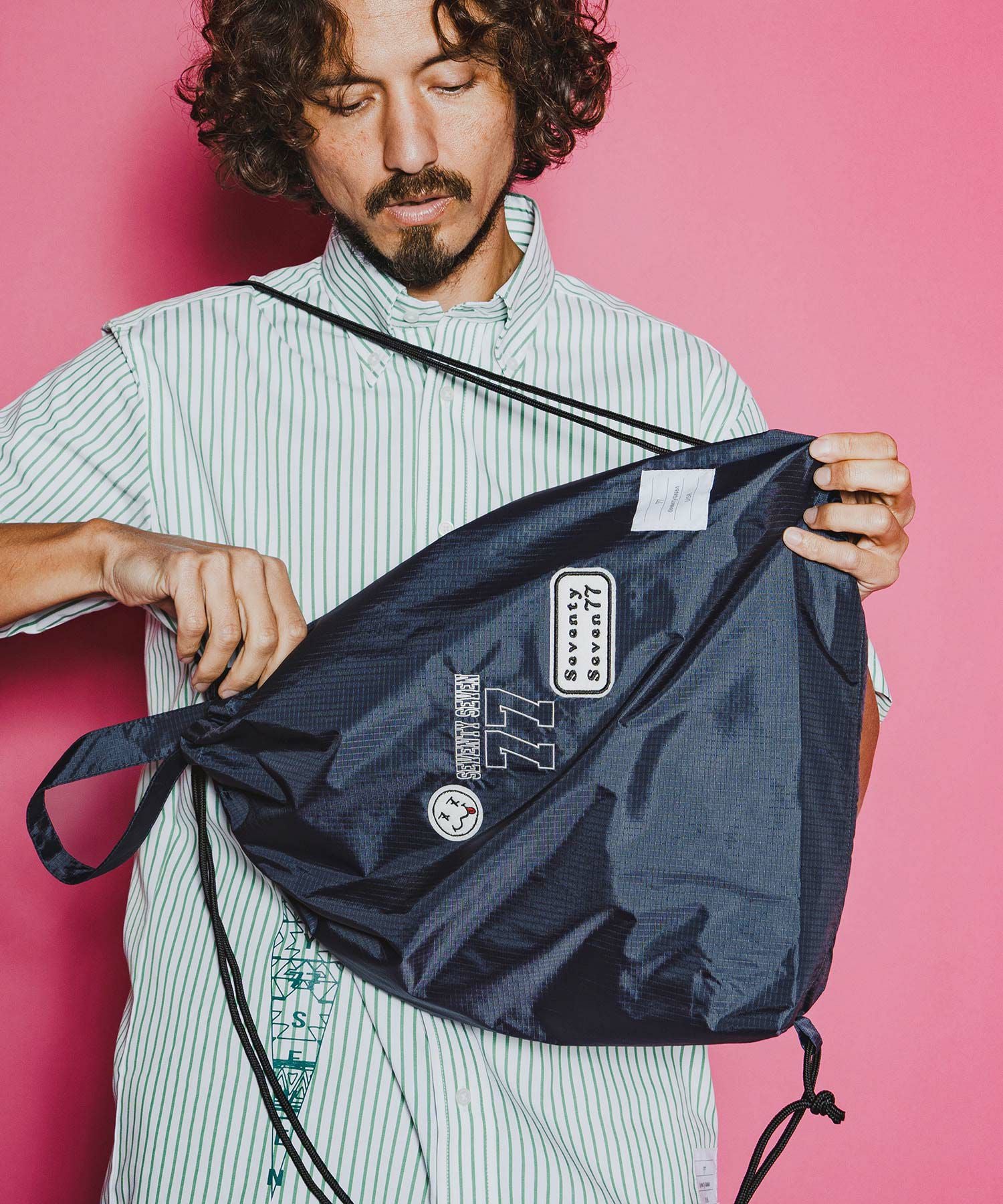 seventy seven(セブンティセブン)】nylon knapsack (26S) ナップサック