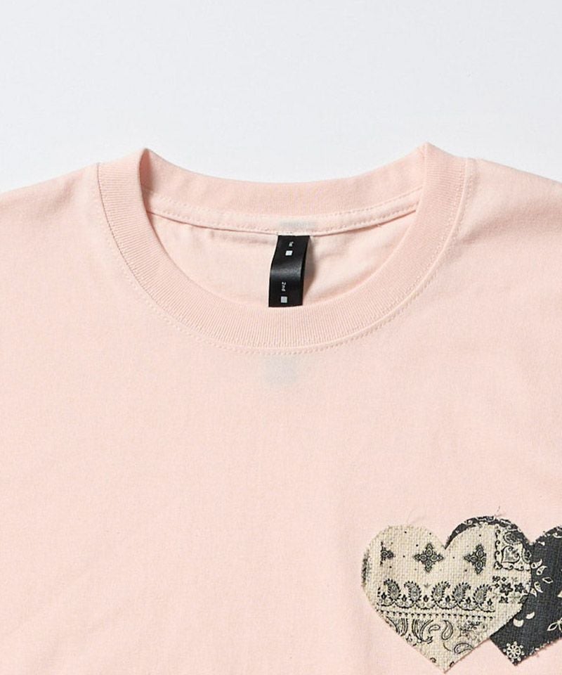 wjk】bandana panel heart T グラフィックTシャツ(7402 cj51i 