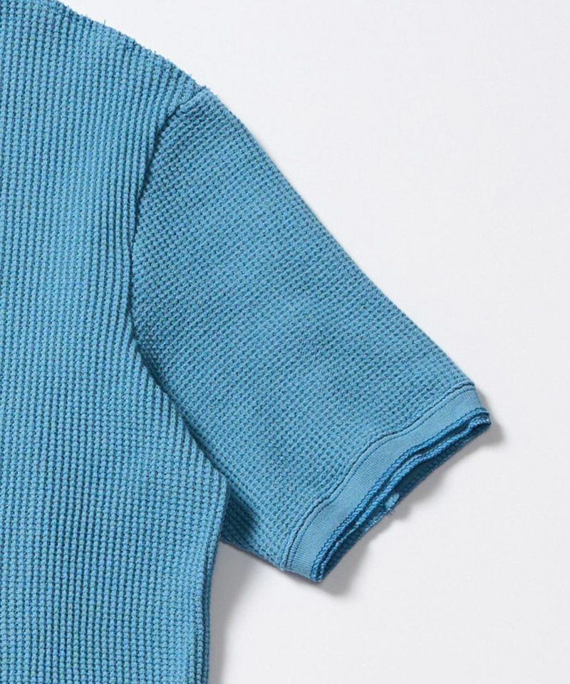 wjk】waffle henley S-S ヘンリーネックカットソー(7131 wf19i