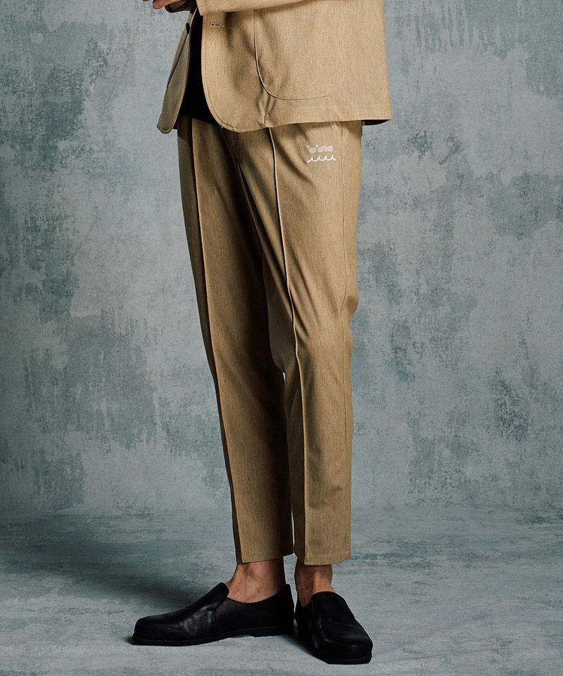 新未使用　wjk セットアップ easy slacks スラックスパンツ wjk】smart pin-tuck slacks イージースラックスパンツ(501 mw01i