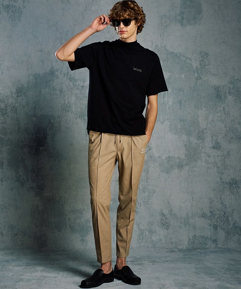 wjk】smart pin-tuck slacks イージースラックスパンツ(501 mw01i