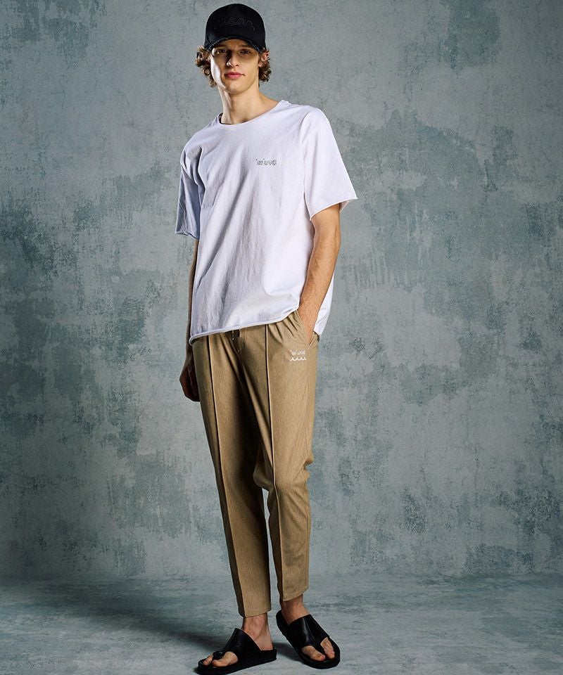 wjk】smart pin-tuck slacks イージースラックスパンツ(501 mw01i
