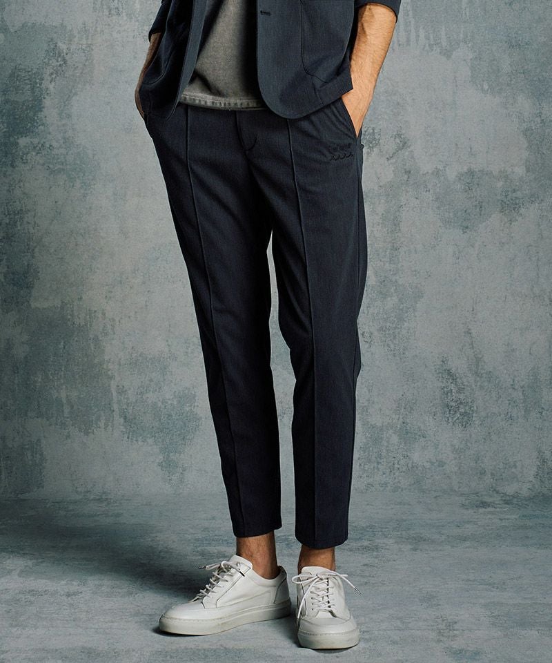 wjk】smart pin-tuck slacks イージースラックスパンツ(501 mw01i