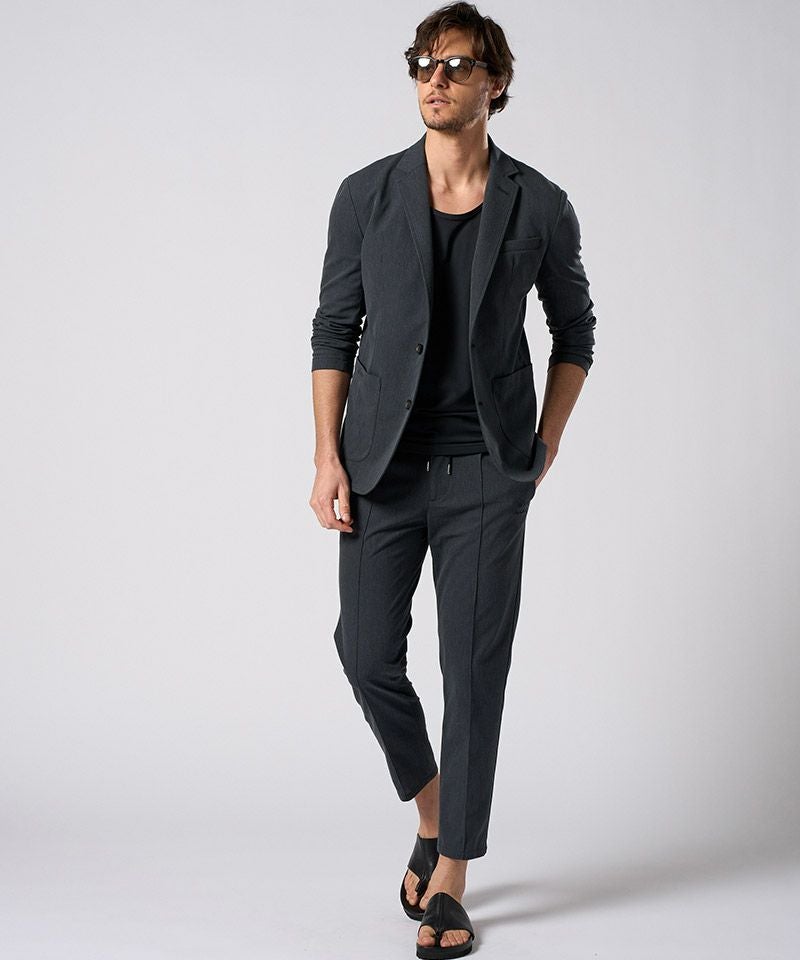 wjk】smart pin-tuck slacks イージースラックスパンツ(501 mw01i