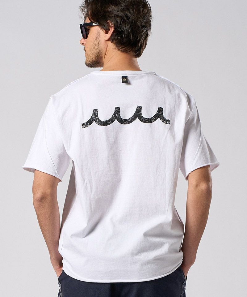 wjk】cut-off S-S(printed) カットオフTシャツ(703 mw03i) | CAMBIO